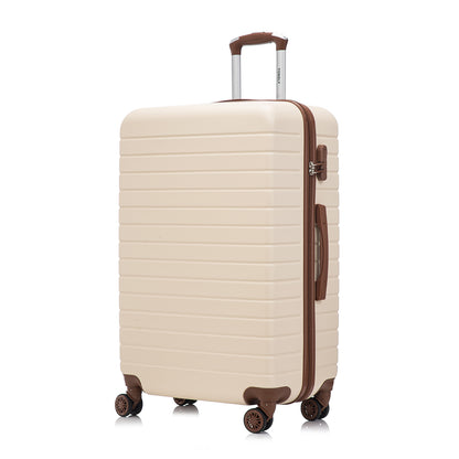 YONSLY® Reisekoffer Trolley Rollkoffer Handgepäck Set, Kabinenkoffer, Hartschalenreisekoffer Koffer Suitcase mit 4 Rollen 360°, Zahlenschloss, Weicher Gummigriff
