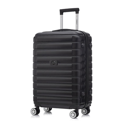 YONSLY® Reisekoffer Trolley Rollkoffer Handgepäck Set, Kabinenkoffer, Travel Koffer Suitcase Hartschalenreisekoffer mit 4 Rollen 360°, Zahlenschloss, Weicher Gummigriff