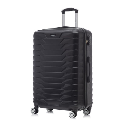YONSLY® Reisekoffer Trolley Rollkoffer Handgepäck Travel Set, Kabinenkoffer, Koffer Suitcase Hartschalenreisekoffer mit 4 Rollen 360°, Zahlenschloss, Weicher Gummigriff