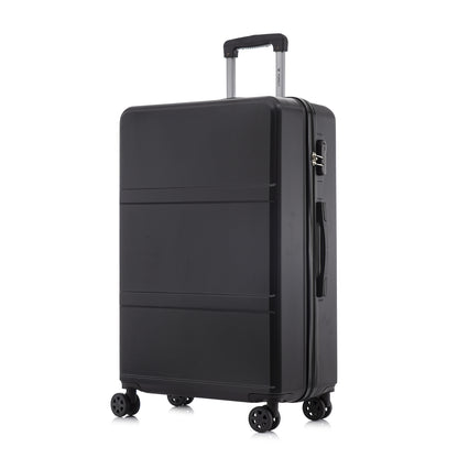 YONSLY® Trolley Reisekoffer Travel Suitcase, Rollkoffer Handgepäck, Hartschalenreisekoffer mit 4 Rollen 360°, Zahlenschloss, Weicher Gummigriff
