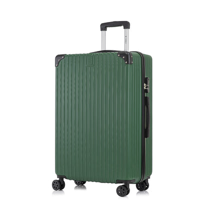 YONSLY® Trolley Suitcase, Rolling Carry-on Luggage, Cabin Suitcase Hard-Shell Travel Suitcase with 4 360° Wheels, Combination Lock, Soft Rubber Handle