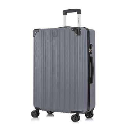 YONSLY® Trolley Suitcase, Rolling Carry-on Luggage, Cabin Suitcase Hard-Shell Travel Suitcase with 4 360° Wheels, Combination Lock, Soft Rubber Handle