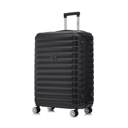 YONSLY® Reisekoffer Trolley Rollkoffer Handgepäck Set, Kabinenkoffer, Travel Koffer Suitcase Hartschalenreisekoffer mit 4 Rollen 360°, Zahlenschloss, Weicher Gummigriff