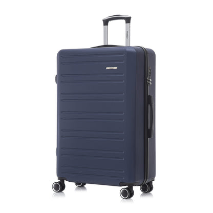 YONSLY® Koffer Suitcase, Trolley Reisekoffer, Rollkoffer Handgepäck Kabinenkoffer mit 4 Rollen 360°, Hartschalenreisekoffer, Zahlenschloss, Weicher Gummigriff