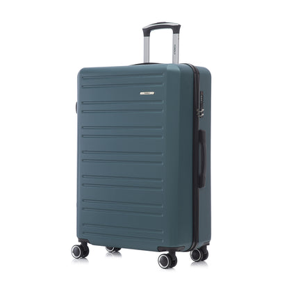 YONSLY® Koffer Suitcase, Trolley Reisekoffer, Rollkoffer Handgepäck Kabinenkoffer mit 4 Rollen 360°, Hartschalenreisekoffer, Zahlenschloss, Weicher Gummigriff