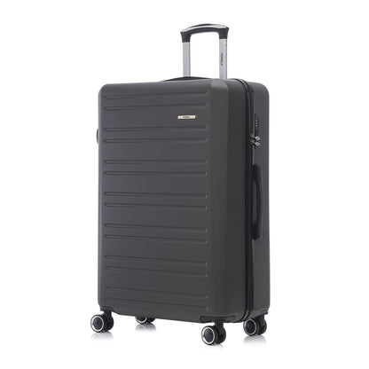 YONSLY® Koffer Suitcase, Trolley Reisekoffer, Rollkoffer Handgepäck Kabinenkoffer mit 4 Rollen 360°, Hartschalenreisekoffer, Zahlenschloss, Weicher Gummigriff
