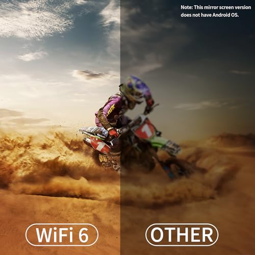 LQWELL® Projector, Mini Projector, Supports Wifi 6, BT5.0 With 11.0 Android OS, Auto Keystone Correction, 180° Angle, 130 Inch Display For Phone/PC/Lap/PS5/Xbox/Stick, 4K Home Cinema Projector, Grey